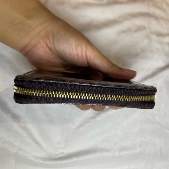 Louis Vuitton Vernis dark purple zippy card holder 💜 - Picture 8 of 10